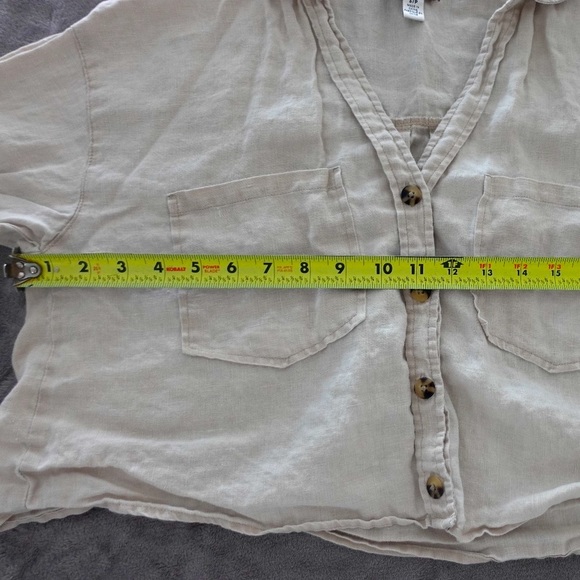 Crop Top Button Down - Picture 10 of 11